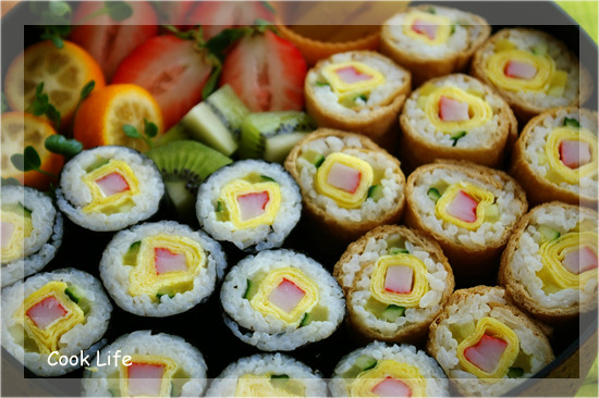 아름다운 김밥 이미지