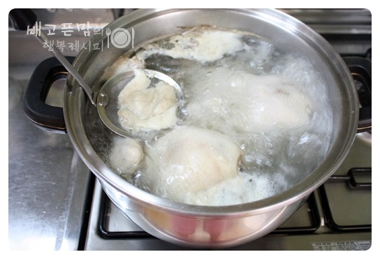 말복에 해먹은 여름 대표보양식.