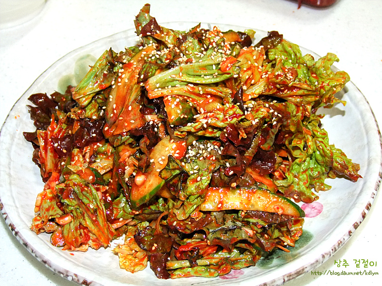 상추겉절이 :: 상추요리,상추,상추 무침,상추겉절이,상추다양한요리,상추비빔국수 :: 맛집 정보 검색 No.1 사이트, 메뉴판닷컴 ...