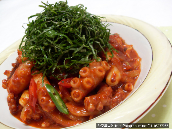 친정엄마 손맛 따라잡기! 눈물나게 화끈한 낙지볶음>_<