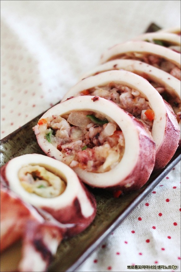 맛있는 오징어 순대 만드는 법