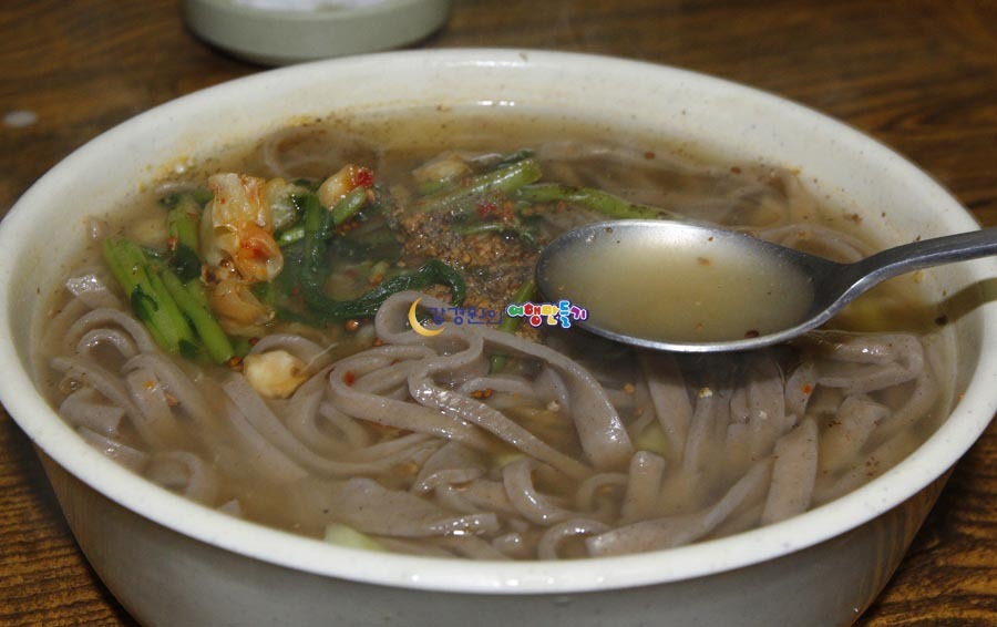 통메밀국수 이미지