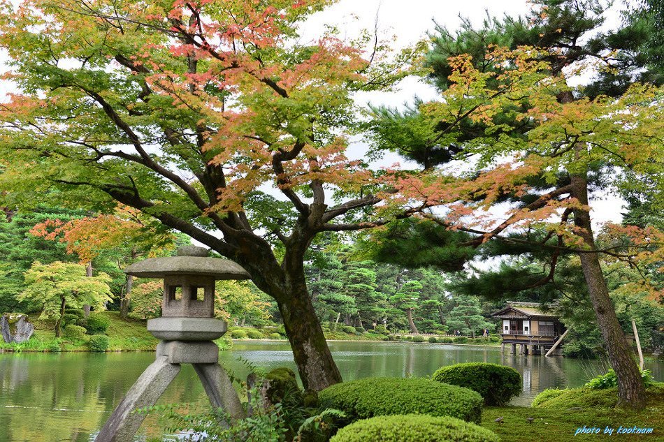 구로베 협곡, 히기시 차야가이 및 일본 3대정원인 겐로쿠엔(14.8.30) 등 여행