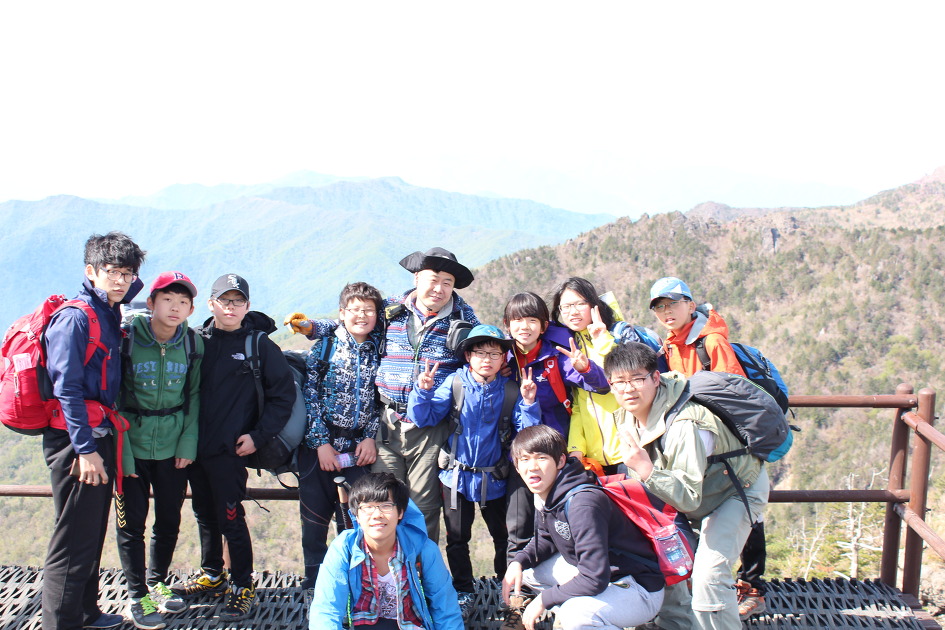 1305 지리산 등반(3) 백무동 - 천왕봉 - 한신계곡 - 백무동야영장