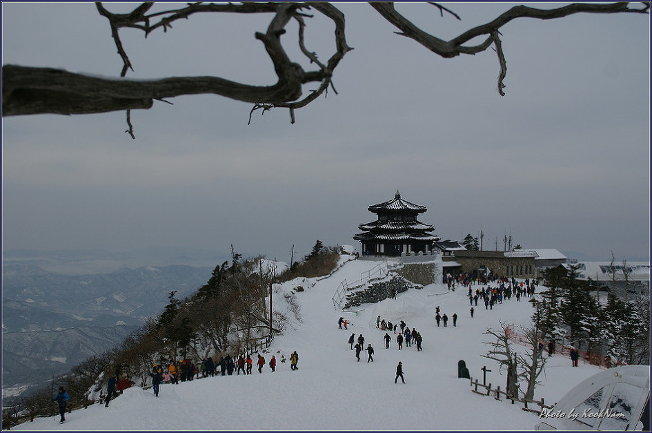 인기 백대명산 4위 덕유산 설경(2012.12.29)/ 산림청