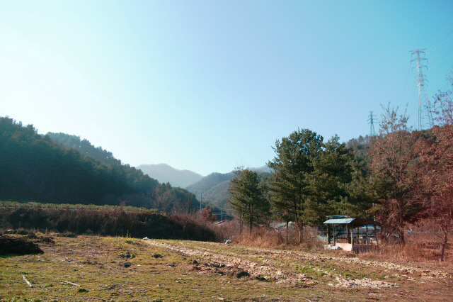 산촌마을 이미지