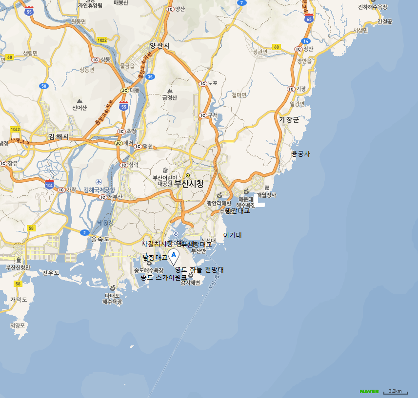 부산지도