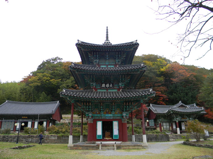 화순 쌍봉사의 오랜 보물들 ~~~ (철감선사탑비, 철감선사탑, 3층 목탑인 대웅전)