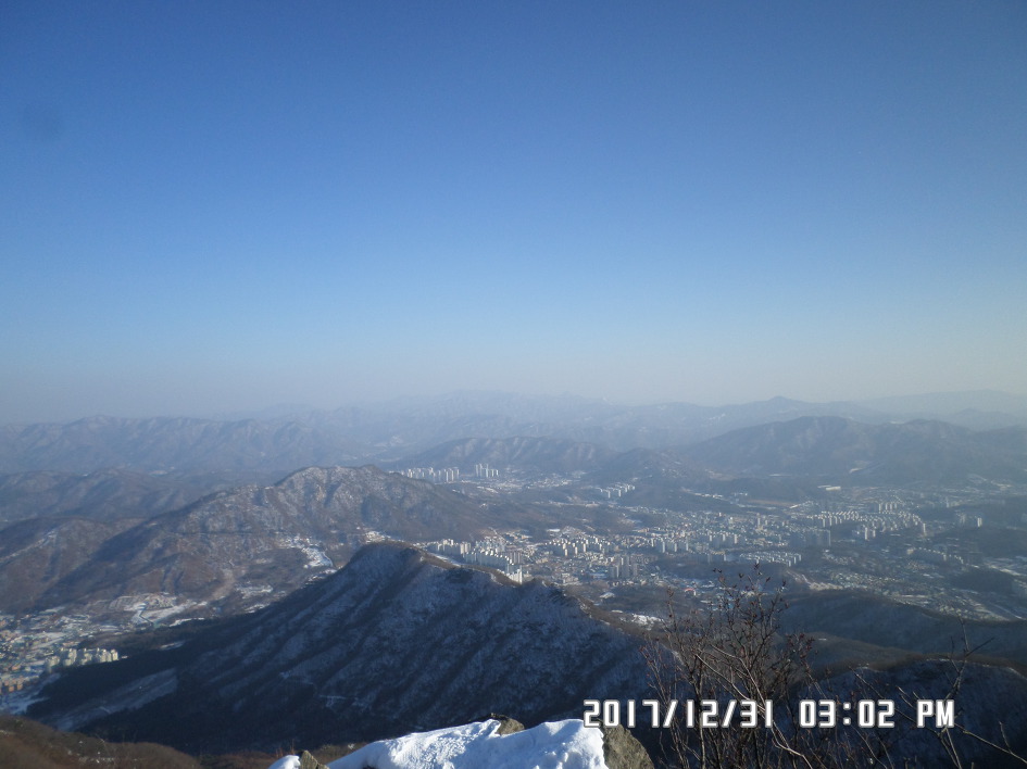 정유년 굿바이 해너미 천마산(812 m)산행