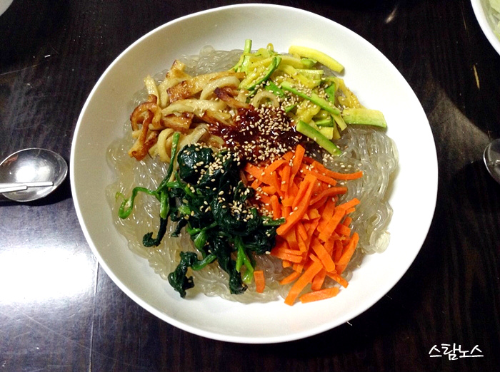 비빔당면