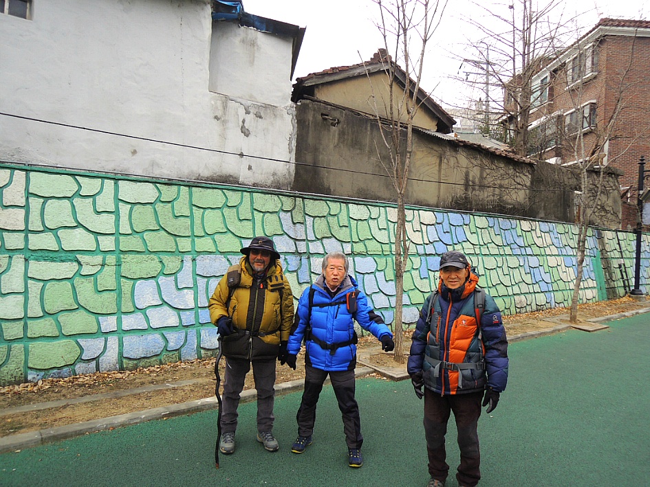 홍제천-> 인왕산자락길