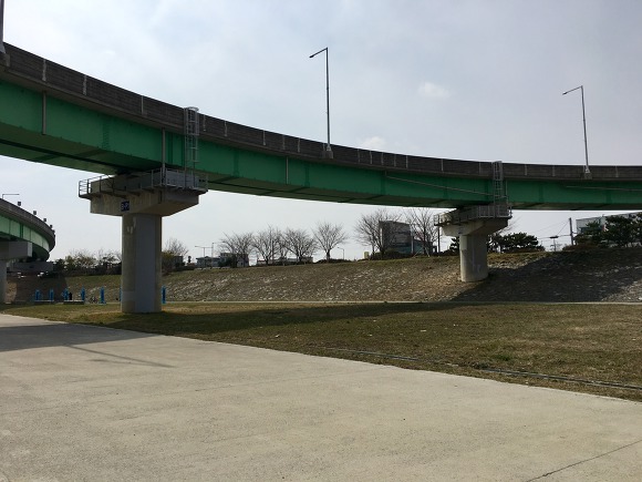 봄이오는 낙동강 하류 생태공원 풍경