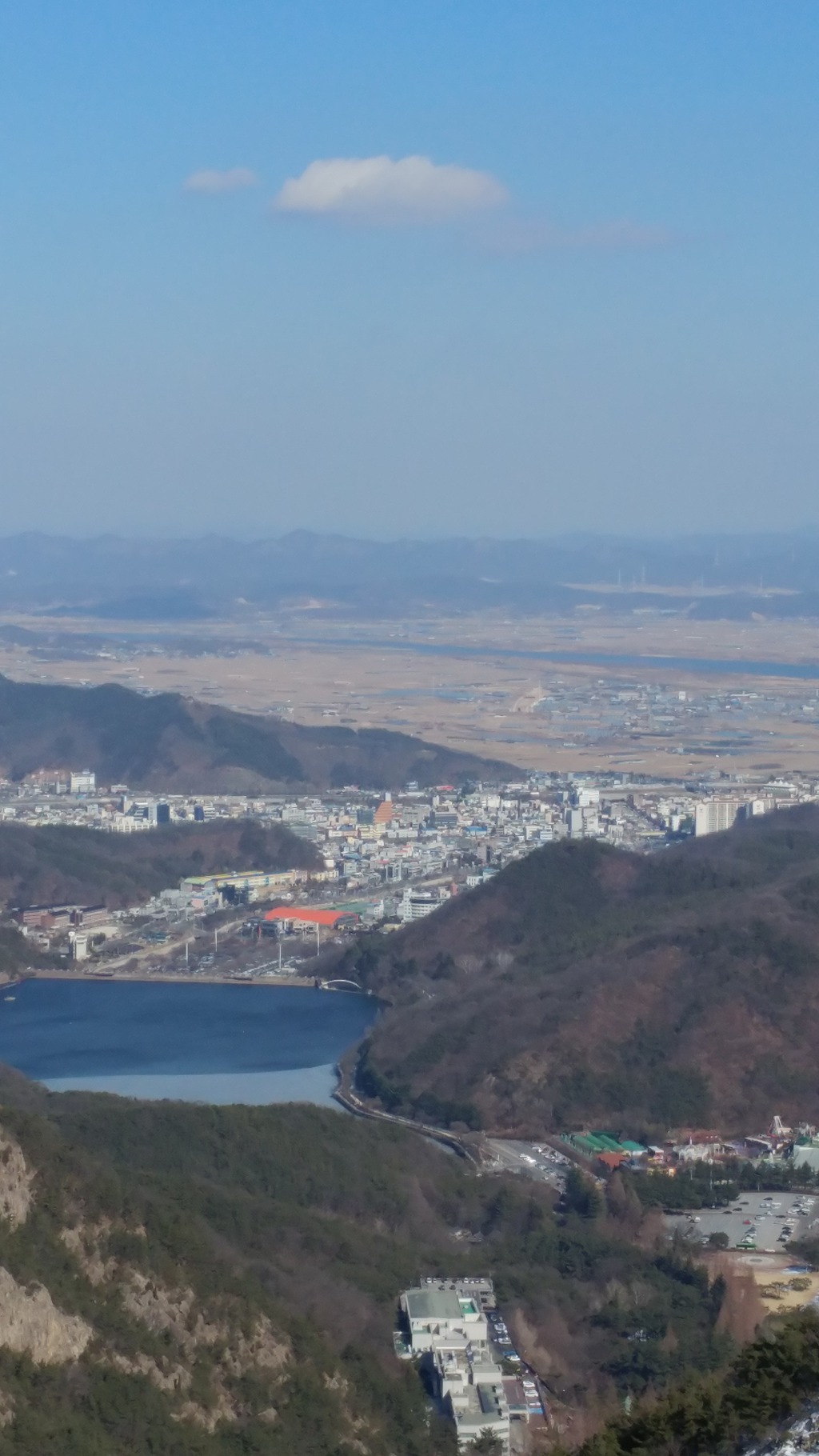 눈온후 금오산 산행