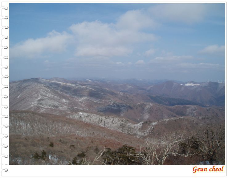 민족얼의 본향 태백산(피재-함백산-태백산-도래기재) 