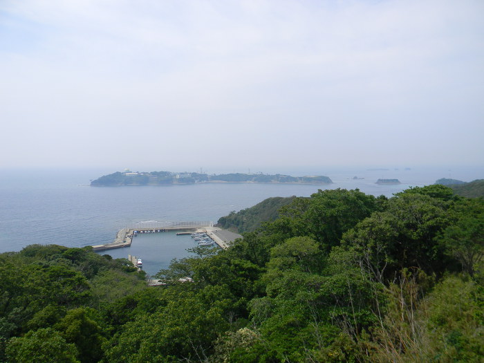 대마도 북쪽 끝에 자리한 본토바라기, 한국전망대 (대한해협, 해율도)